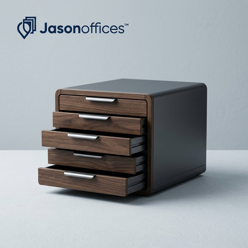 Jasonoffices™ Executive 5-Drawer Desktop File Organizer