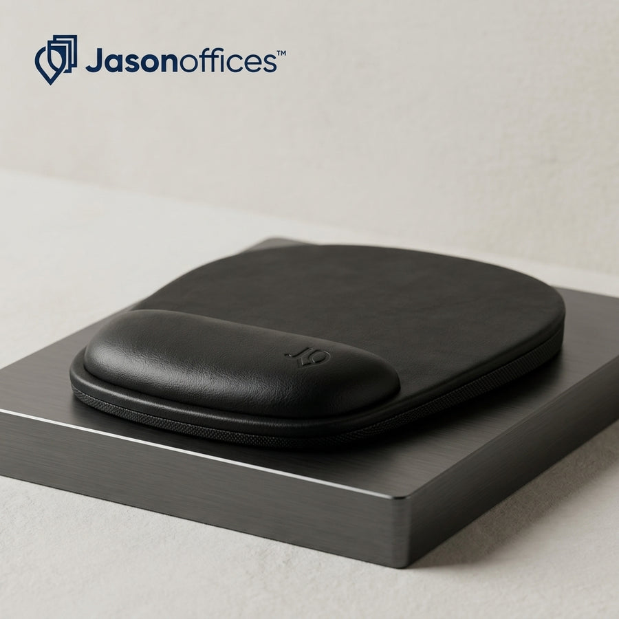 Jasonoffices™ GlideRest Ergonomic Mouse Pad with Wrist Support